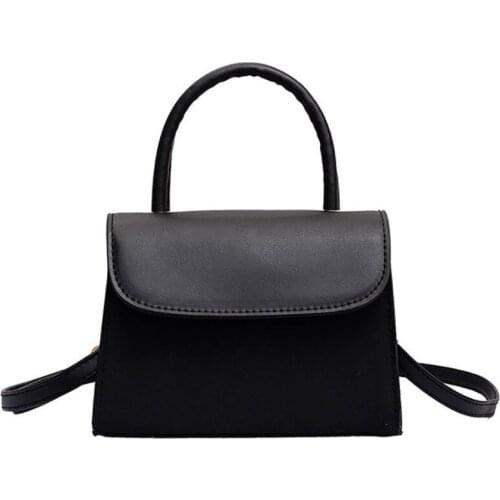 Japan and Korean Style Women Wild Shoulder Bag Retro Messenger Bag Small Square Bag Hasp Messenger Bags Versatile