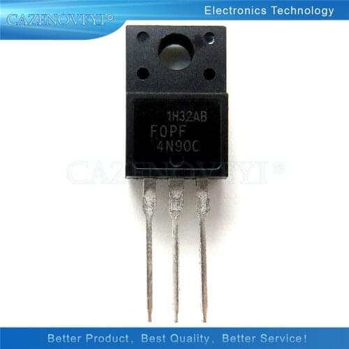 10pcs/lot FQPF4N90C TO-220 4N90C 4N90 TO220 In Stock