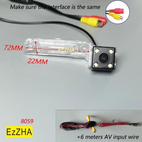 Car CCD Night Vision Backup Rear View Camera For Skoda Superb VW Magotan Polo Bora Golf Jetta Passat CC Touran Caddy Multivan T5