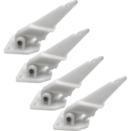 White Marine Speedometer Pitot Kick-up for Boat Speed Pick Up Tube 80 MPH