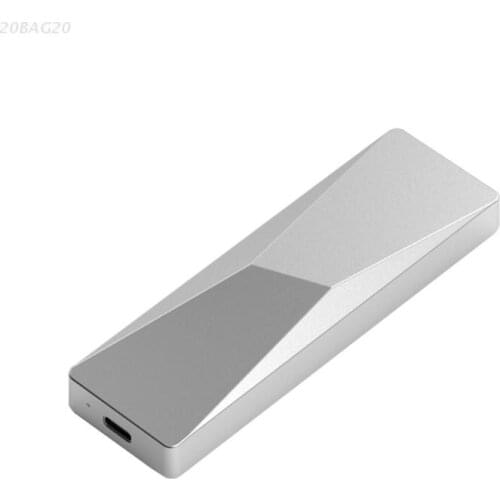 Blueendless M 2 HDD Enclosure SSD Box USB3.1 Type C to Type C/USB-A 10Gbps High Speed 2TB Hard Disk Storage Box 2 Cables