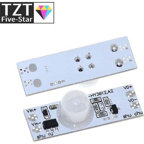 DC 12V 24V Ceiling PIR Motion Sensor Switch Module 3A IR Infrared Induction Body Sensor Detector Controller Switch for LED Light