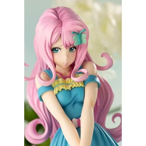 22cm SV236 anime figurine My Little Pony Mooie Meisje Fluttershy Figuur Japanse Anime Action Figure Collectible Model Toy