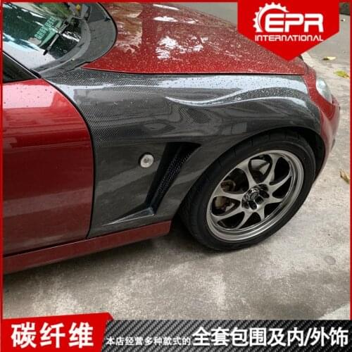 Suit For Mazda Miata Mx5 Nc Carbon Fiber Front Leaf Board Modified Side Opening Widening