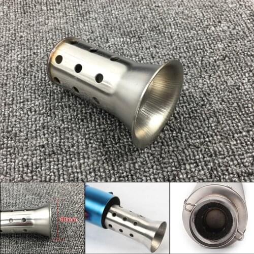 Motorcycle Accessories 51mm 61mm Exhaust Pipe Muffler DB Killer Silencer For Honda YAMAHA Kawasaki Suzuki BMW Noise Eliminator