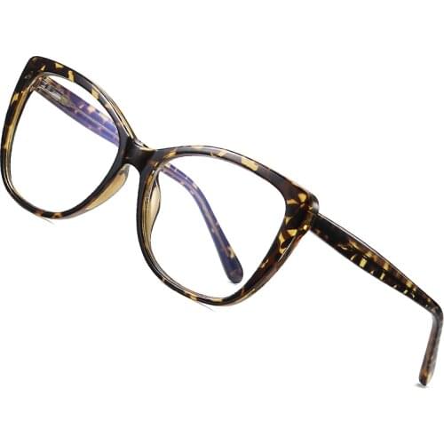 AOFLY BRAND DESIGN 2020 Anti Blue Light Blocking Glasses Female Computer Round Optics Frame Fashion Clear Fake Eyewear Women