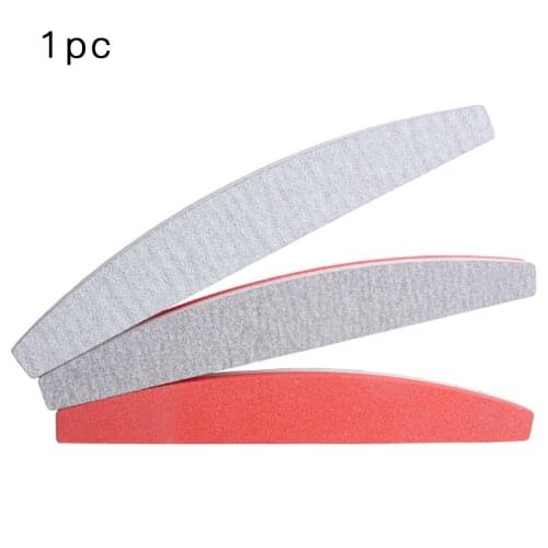 Multi Color Nail File Wooden Nail Buffer Professional Sandpaper Nail Gel Polish Files Strong Thick Grey Sanding Manicure Tools