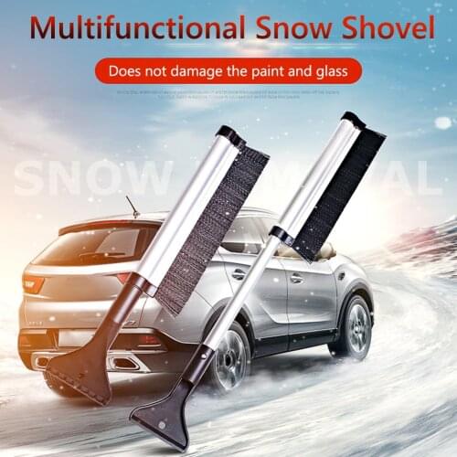 Snow Brush with Integrated Ice Scraper Winter Car Windscreen Window Auto Tools Frost Windshield Cleaner Winter Tool