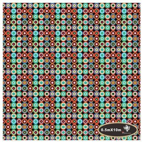 High quality colorful polka dots hydrographics film water transfer printing film 50cm*10m Aqua print HFJ0234