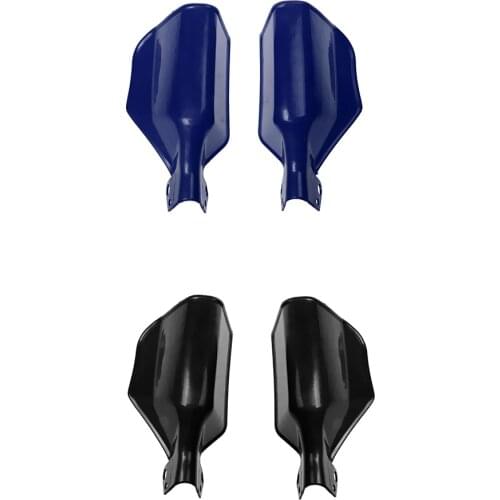 2 Pair Motorcycle Bike 22mm 7/8'' Handlebar Hand Guard Handguard Protector Blue＆Black