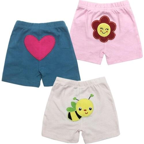 3 pcs/pack Baby Shorts pants Infant Summer trousers kids Boys Girl Clothes beach shorts Sport PP pant babys Clothing