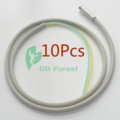 4Holes 10Pcs Dentistry Silicone Handpiece Tubing,Hose,Tube High Speed Handpiece For Clinic Supplies