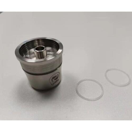 ICafilas Brand 5 pcs Silicone O-rings 5pcs O-ring Compatible With illy Stainless Steel Refillable Capsules For Coffee