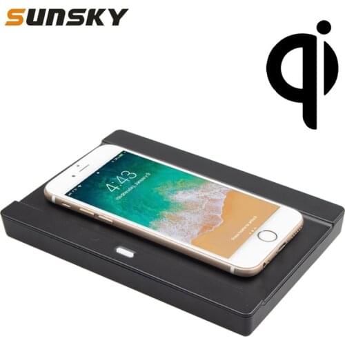 Car Charger Qi Standard Wireless Charger 10W Android 7.5W iOS Quick Charging for KIA Sorento 2016-2019 Auto Left Driving