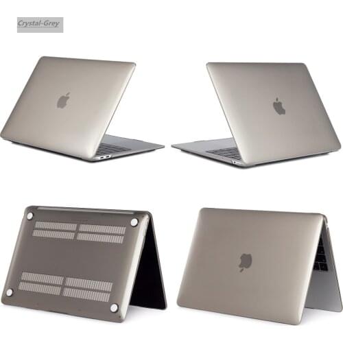 Crystal Hard Laptop Case For New Apple Macbook Air Pro Retina with/without Touch Bar& Touch ID 11 12 13 15 16 inchs A2141 A2159