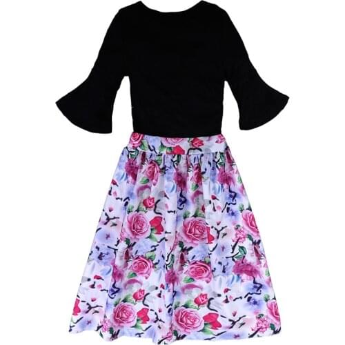 3pcs Suit Girls Clothes Summer Baby Off Shoulder Tops +Jeans + Headband Clothing Set robe For 2 3 4 5 6 7 Years MB430