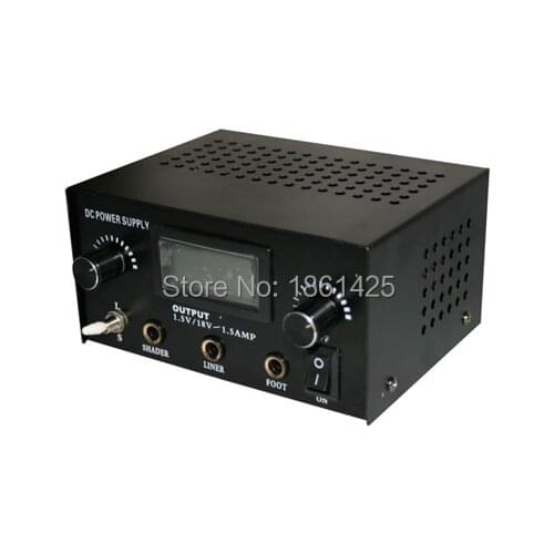 2019 HOT Tattoo Power Supplies Digital Dual Cast Iron Tattoo Power Supply