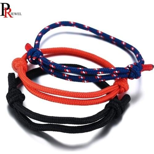 Mix 3 Pcs/Set Handmade Braid Rope Bracelets for Women Man Casual Wrap Unisex bilezik