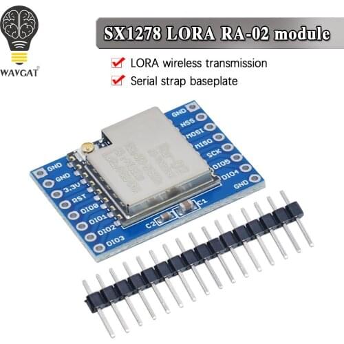 SX1278 LoRa Module 433M 10KM Ra-02 Ai-Thinker Wireless Spread Spectrum Transmission Socket for Smart Home DIY kit