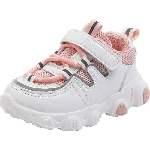Autumn New Baby Boy Shoes For Toddler Sneaker For Kids Running Little Girl Shoes Child Casual Mesh Breathable Sport Shoes 1-6