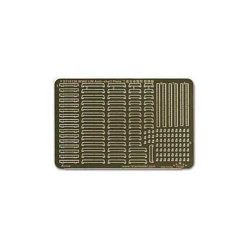 Five star FS710126 World War II Japanese Navy ship bulletproof plate metal etch