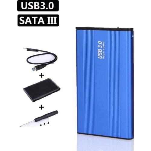 2.5inch SSD Case USB 3.0 Hard Drive Case Sata III External HDD Hard Drive Disk Super Speed Enclosure HDD Case For Windows Mac OS