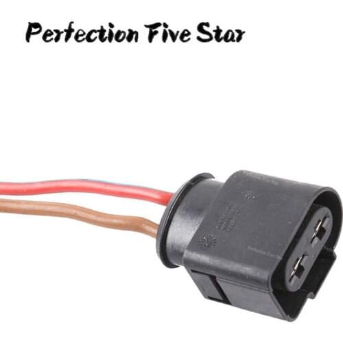 2 Pin Connector Plug Housing Pigtail For VW AUDI A3 Q3 A4 A6 SKODA SEAT 1K0 971 955 4B0971955 1K0971955 4B0 971 955