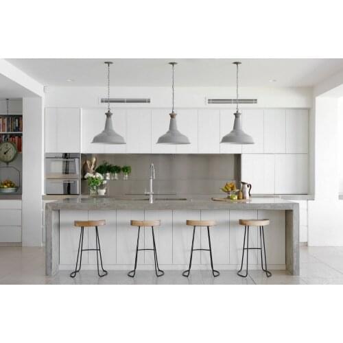 2017 kitchen furniture China suppliers new design 2PAC furniture high gloss white lacquere modular kitchen unit