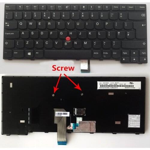 Brand New Original Laptop Keyboard for Lenovo Thinkpad E470 E470C E475 EU Standard Genuine E470 E475 Keyboard Big Enter Key