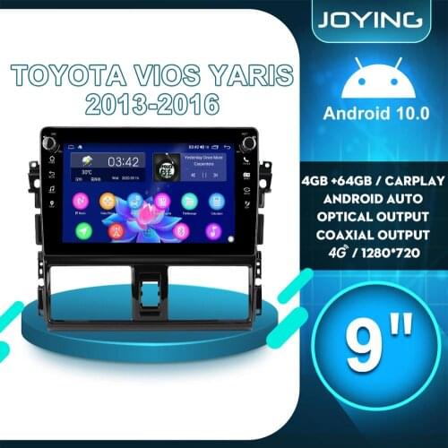 Autoradio Android 1 din Radio GPS Multimedia Player Carplay Rear View Camera DVR 4G For Toyota Vios Yaris 2013 2014 2015 2016