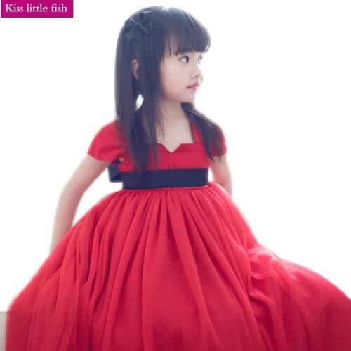 Free shipping Flower girls dresses for party and wedding Pageant dresses for little girls Free custom made
