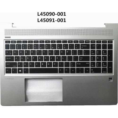 Laptop US w/o Backlit Keyboard Case/Cover/Shell for HP Probook 450G6 455R 450 455 G6 ZHAN 66 Pro 15 G3 G2 L45090 L45091-001