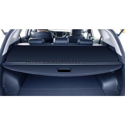 Black Rear Trunk Cargo Cover Security Shield For Jeep Cherokee 2014 2015 2016(NOT Fit For Grand Cherokee model)