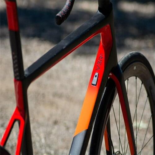 Customize Logo Disc brake Red Orange V3RS Road Carbon Frames matte 46/49/52/54cm