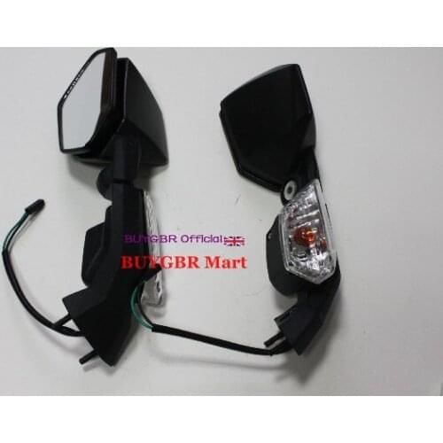 For Kasawaki ZX-10R 2008 2009 2010 Motorcycle Mirrors Black/Carbon BUYGBR