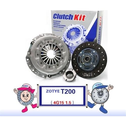 For Zotye T200 4G15 1.5 Clutch Cover Clutch Plate& clutch release Bearing Clutch Kit Set Three Piece Set