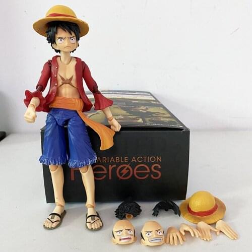 Monkey D Luffy Anime Figure One Piece Action Figure PVC Collectible Model Toy 16cm
