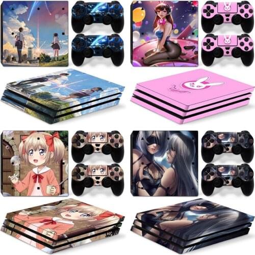 Customized for PS4 PRO skin sticker eva basketball girls skin sticker