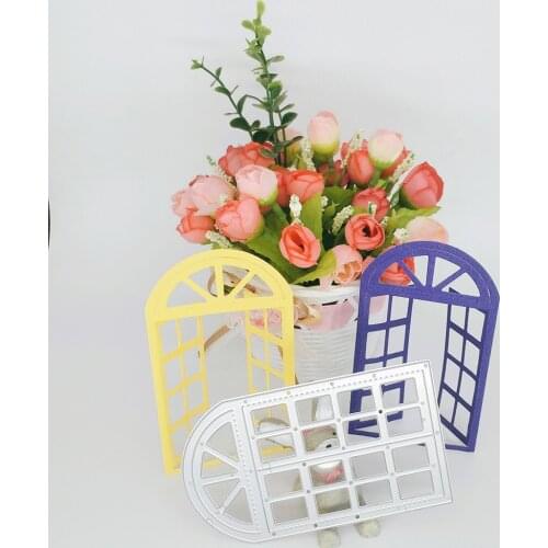 3D window cutting machine, new cutters, metal cutting moulds, 3D art paper, DIY, decorative background windows