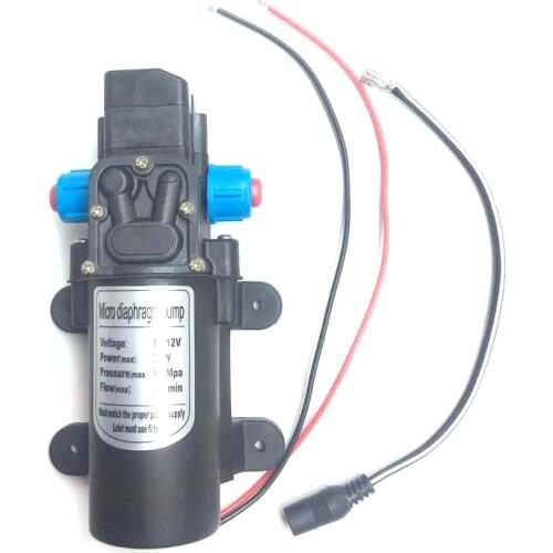 Heman DC 12V 30W High Pressure Micro Diaphragm Water Pump Garden irrigation High Pressure Self-Priming Booster Pum