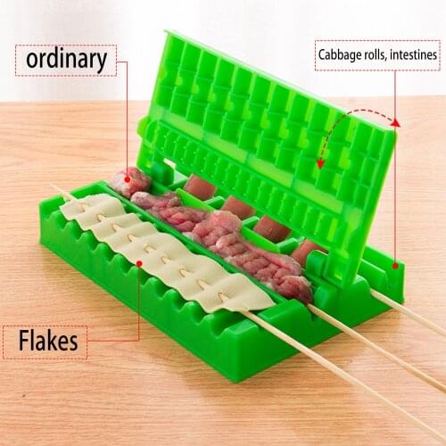 Multifunctional kebab kitchen tool barbecue wear food kebab device skewer machine pork tool barbecue tool accessories BBQ