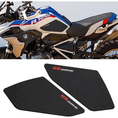 For BMW R1200GS R1250GS R 1200 GS r1200gs Adventure Motorcycle side fuel Tank Pads Protector Stickers Knee Grip Traction Pad