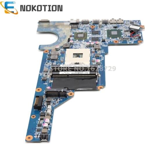 NOKOTION 636375-001 650199-001 For HP Pavilion G4 G4-1000 G6 G7 Laptop Motherboard DA0R13MB6E1 DA0R13MB6E0 HM65 DDR3 HD6470 1GB