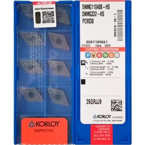 Original Carbide Insert CNC Blade Lathe Tools DNMG11 15 For Turning Insert