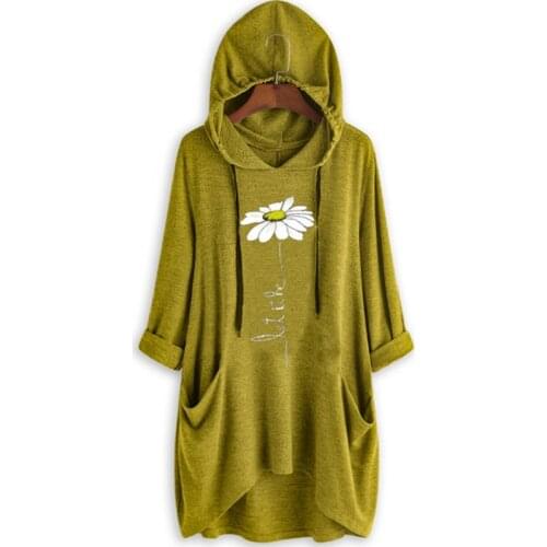 Autumn Plus Size Tunic Womens Tops and Blouses Loose Printed Top Casual Long Sleeve Floral Blouse Blusas Mujer De Moda 2020