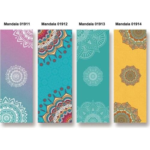 Anti-slip yoga mat female portable folding sweat-absorbent towel printing yoga mat yoga anti-slip sweat-absorbent towel