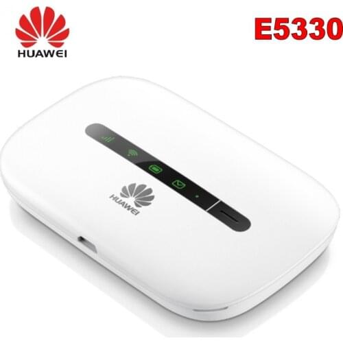Unlocked Huawei E5330 Mobile WiFi 3G HSPA 21Mbps Wireless Hotspot Modem Pocket Car Wifi Modem Support 3G 2100/900Mhz