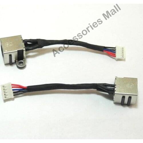 DC Power Jack with cable for DELL Inspiron 5420 7420 7425 P33G / Vostro 3460 m421r DC Connector Laptop Socket Power Replacement