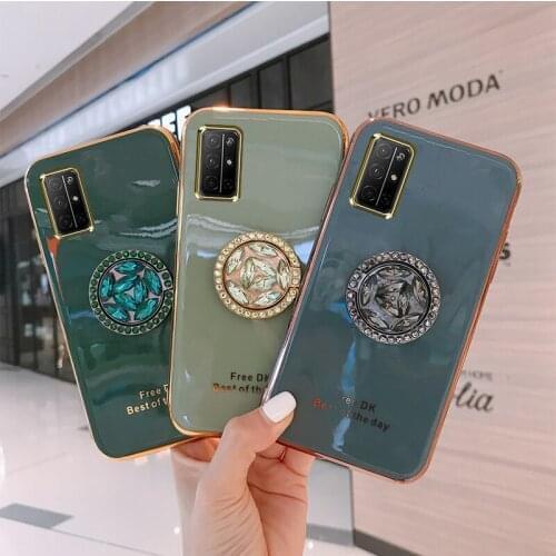 Luxury 6D Plating Case For Huawei Honor 30 S Soft TPU Mobile Phone Bag Cover For Huawei Honor 30S Silicone Capa