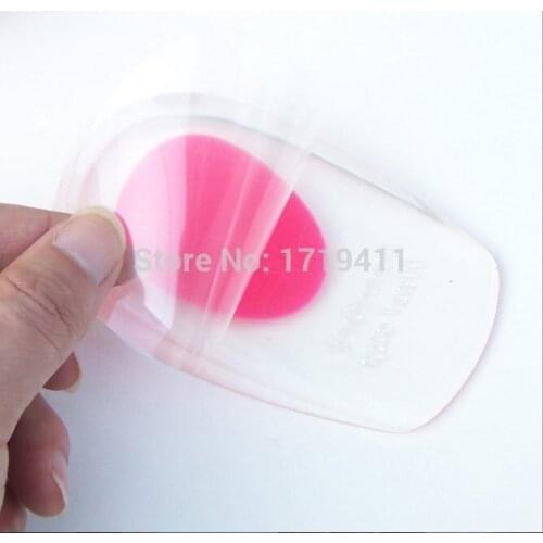 Silicon Gel heel Cushion insoles relieve soles foot pain protectors Spur Support Shoe pad feet care Inserts